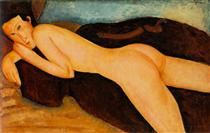 Nu couché de dos - Amedeo Modigliani