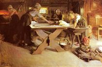Baking the Bread - Anders Zorn