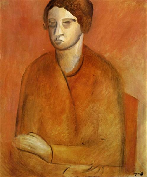 Portrait of a Woman, c.1912 - André Derain