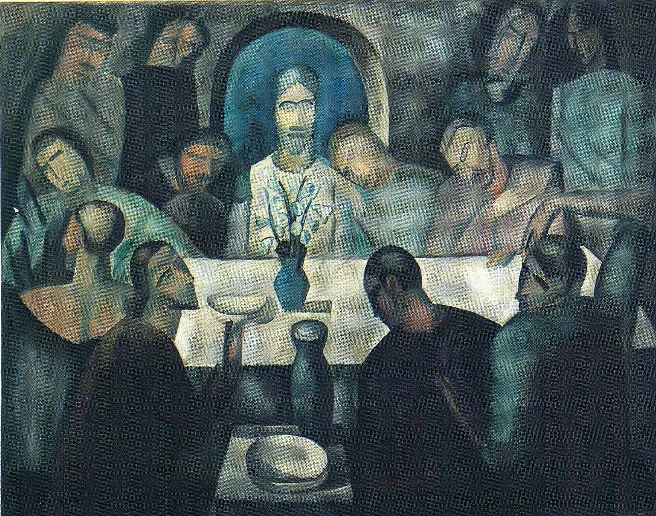 The Last Supper Of Jesus 1911 Andre Derain WikiArt Org   The Last Supper Of Jesus 1911 