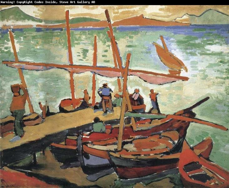 Yacht, 1905 - Andre Derain