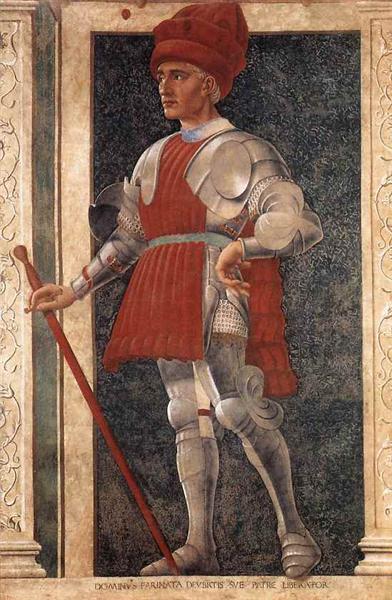 Farinata degli Uberti, c.1450 - Андреа дель Кастаньо