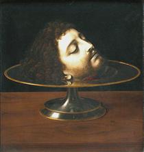Head of St. John the Baptist - Andrea Solario