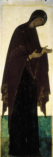 Mother of God, 1408 - Andrei Rublev
