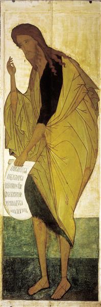 Saint John the Baptist, 1408 - Andrei Rubljow