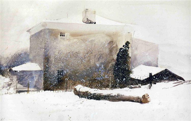 First Snow - Andrew Wyeth