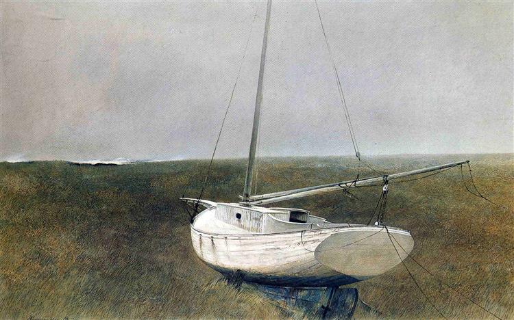 Below Dover, 1950 - Andrew Wyeth