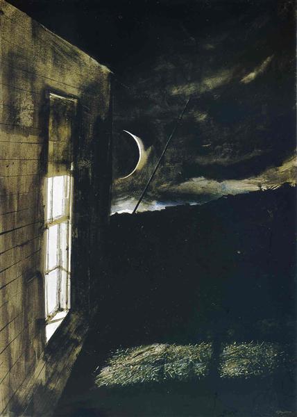 Crescent Moon - Andrew Wyeth