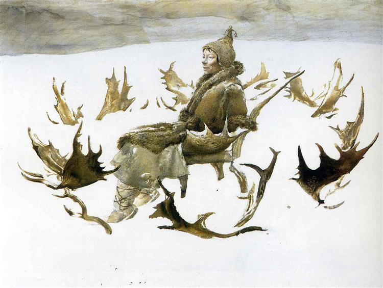 Arctic Circle, 1996 - Andrew Wyeth