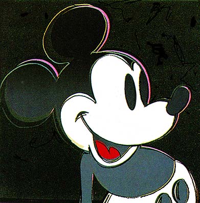 Mickey Mouse, 1981 - Andy Warhol