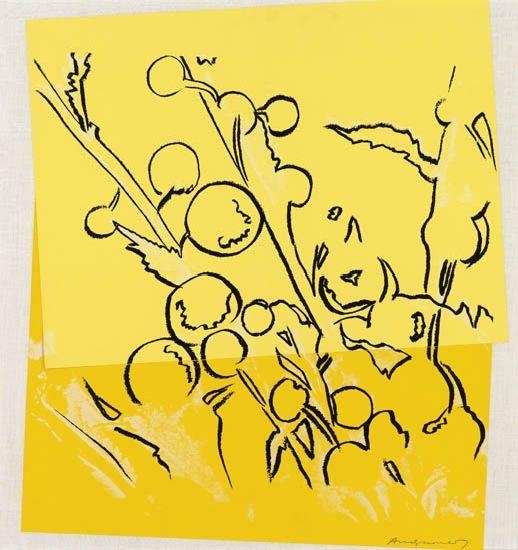 Mimosas, 1976 - Andy Warhol