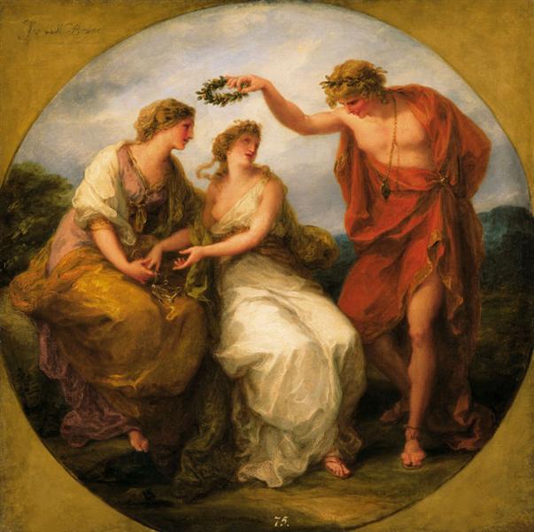 Beauty Directed by Prudence, 1780 - Angelica Kauffmann