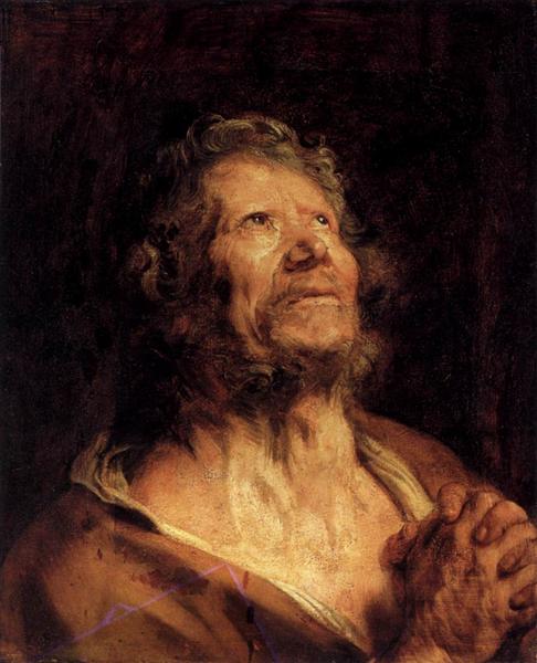 An Apostle with Folded Hands, 1618 - 1620 - Антоніс ван Дейк