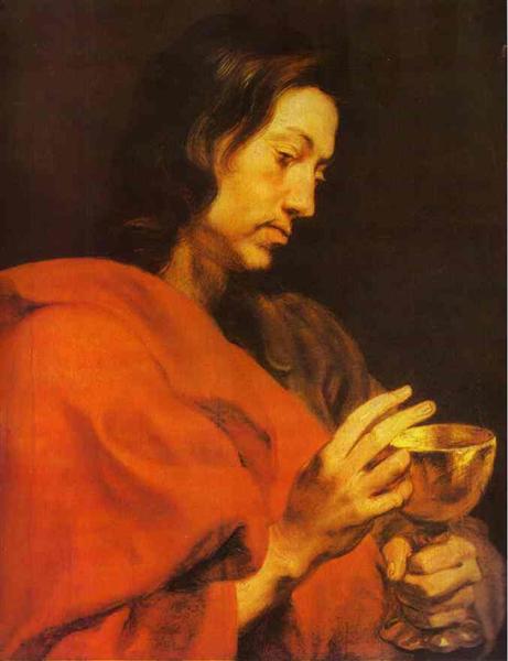 Evangelist John - Anton van Dyck