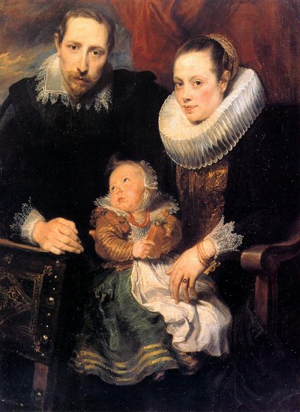 Семейный портрет, 1621 - Антонис ван Дейк