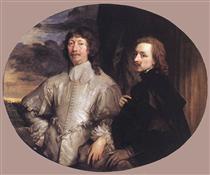 Autoportrait avec Endymion Porter - Antoine van Dyck