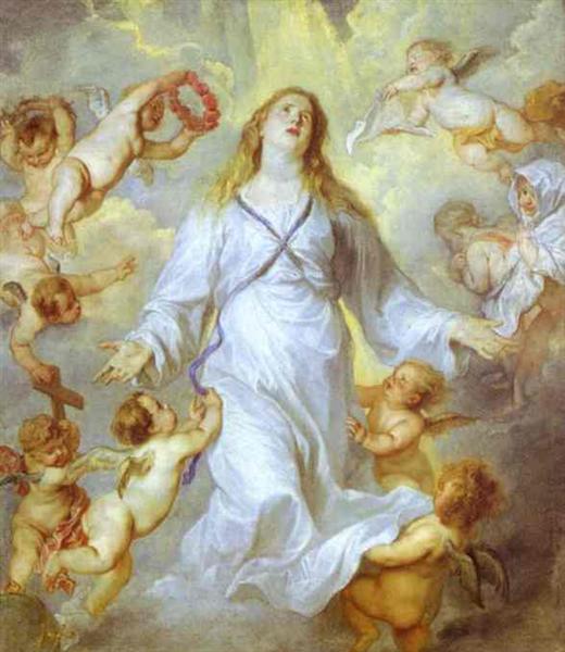 The Assumption of the Virgin, 1627 - Antoine van Dyck
