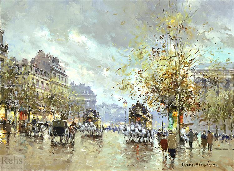 Place de la Madeleine - Антуан Бланшар