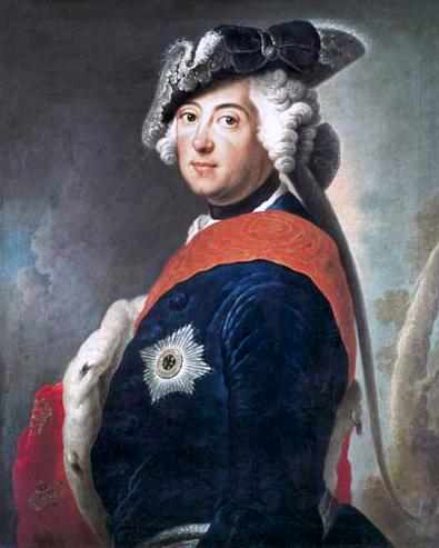 Frederick II of Prussia, 1757 - Antoine Pesne