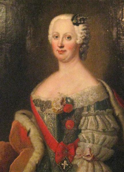 Joanna Elisabeth of Holstein-Gottorp - Antoine Pesne