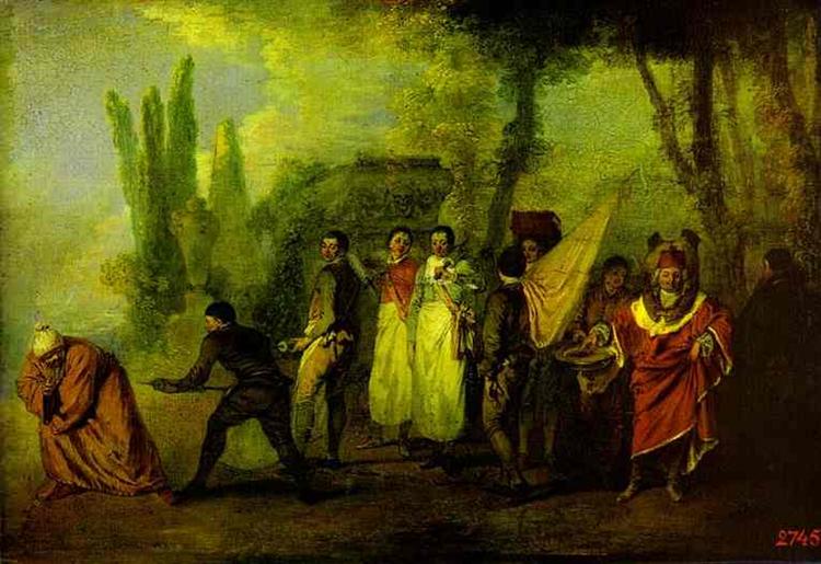 Satire on Physicians, 1708 - 1709 - Antoine Watteau