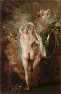 The Judgment of Paris - Antoine Watteau