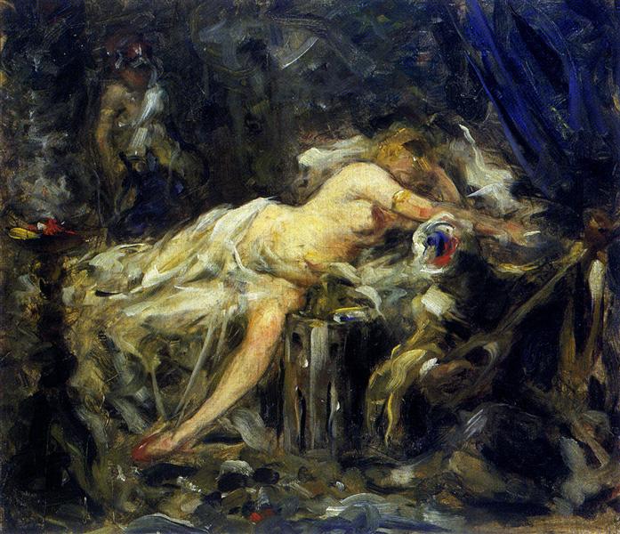 The Harem (Sketch), 1903 - Anton Azbe