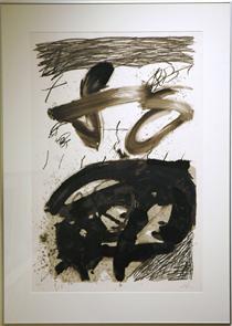 Calligraphique - Antoni Tapies