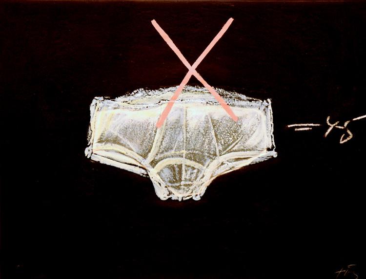 Roba interior, 1972 - Antoni Tàpies