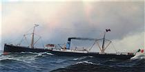 The S. S. Cerea at Sea - Антоніо Якобсен