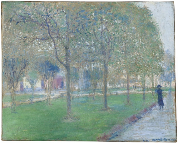 Un Paseo en el Parque, 1922 - Армандо Реверон