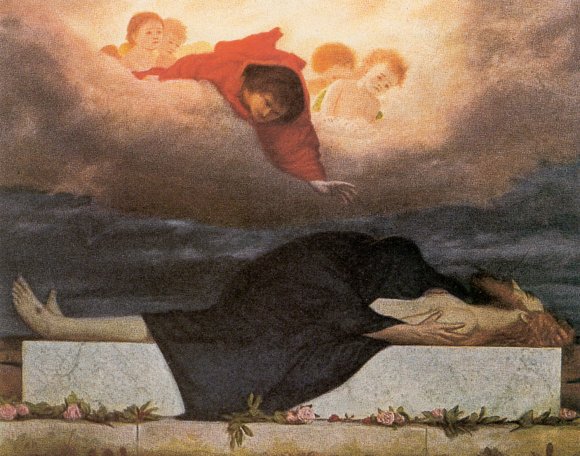 Pietà, 1885 - Арнольд Бёклин