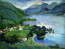 The Lake, Annecy - Arthur Beecher Carles
