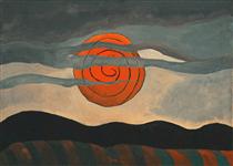 Red Sun - Arthur Dove