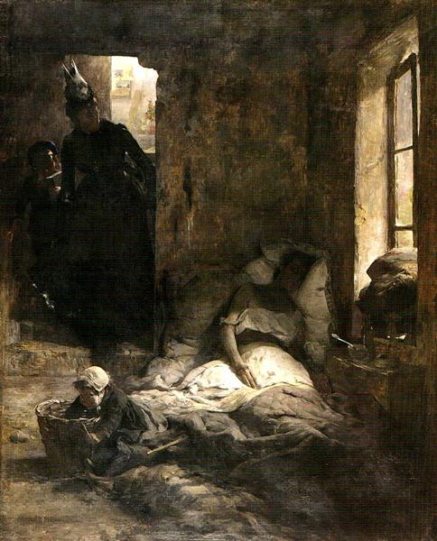 Charity, 1888 - Arturo Michelena