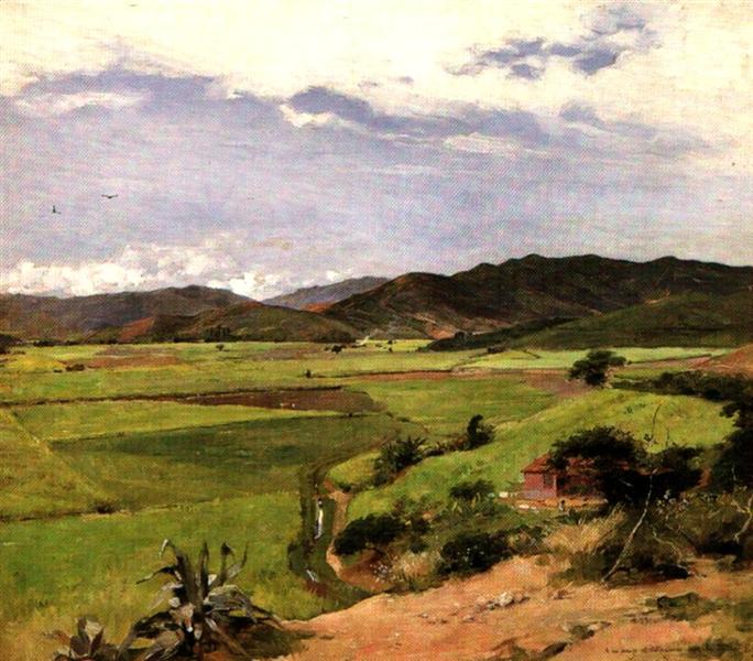 Paisaje del Paraiso, 1890 - Arturo Michelena