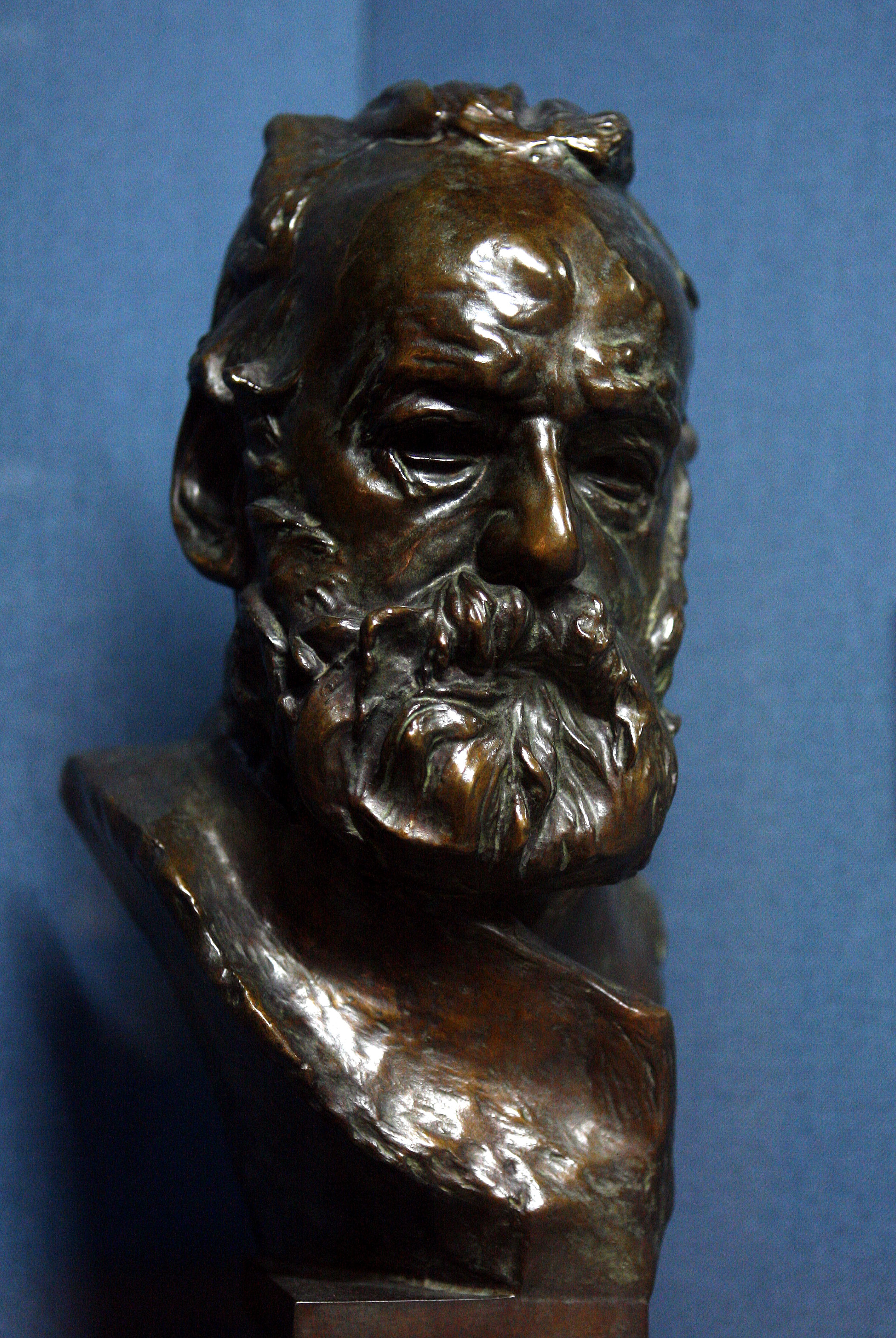 Bust of Victor Hugo - Auguste Rodin - WikiArt.org