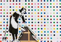 Keep It Spotless (Defaced Hirst) - Бэнкси