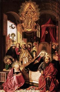 Death of the Virgin - Bartolomé Bermejo