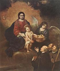 The Infant Jesus Distributing Bread to Pilgrims - Бартоломео Естебан Мурільйо