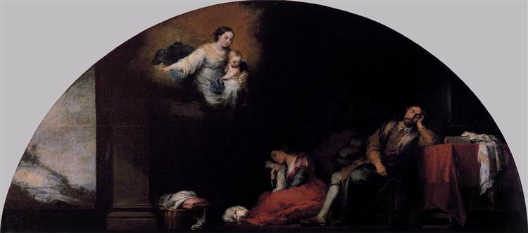 The Story of the Foundation of Santa Maria Maggiore: The Patrician's Dream, c.1661 - 1665 - Бартоломе Эстебан Мурильо