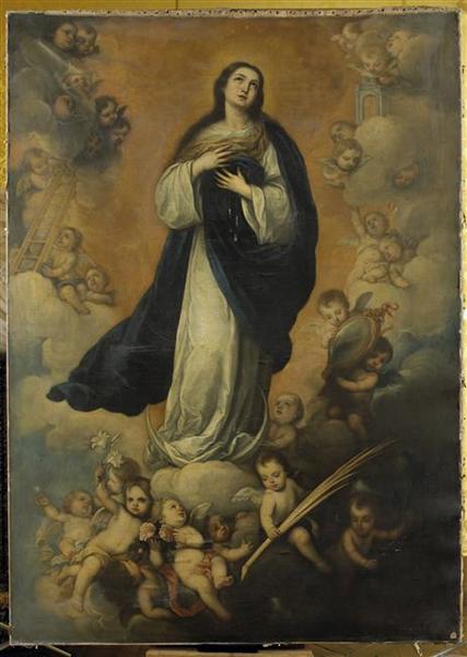 Virgin glorious - Bartolomé Esteban Murillo