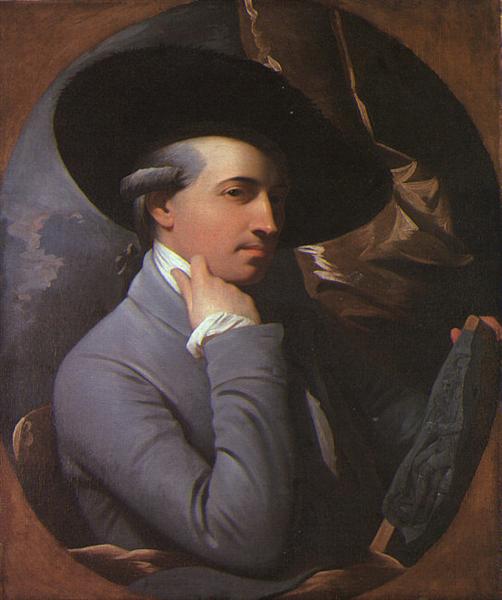 Self portrait, 1770 - 本杰明·韦斯特