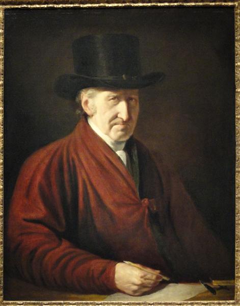 Self Portrait, 1819 - 本杰明·韦斯特