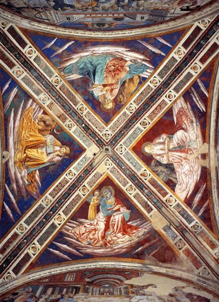 The Four Evangelists, 1464 - 1465 - Беноццо Гоццолі
