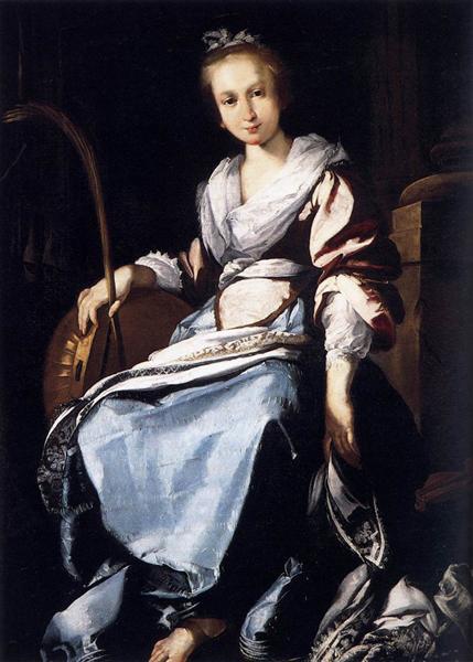 St. Cecilia, 1623 - 1625 - Bernardo Strozzi