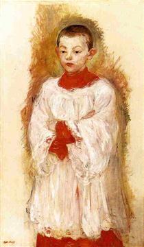Choir Boy - Berthe Morisot