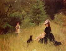 Dans le parc - Berthe Morisot