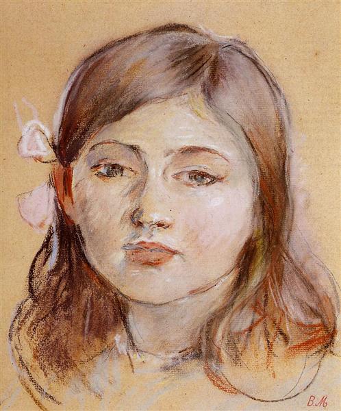 Portrait of Julie, 1889 - 貝爾特·莫里索