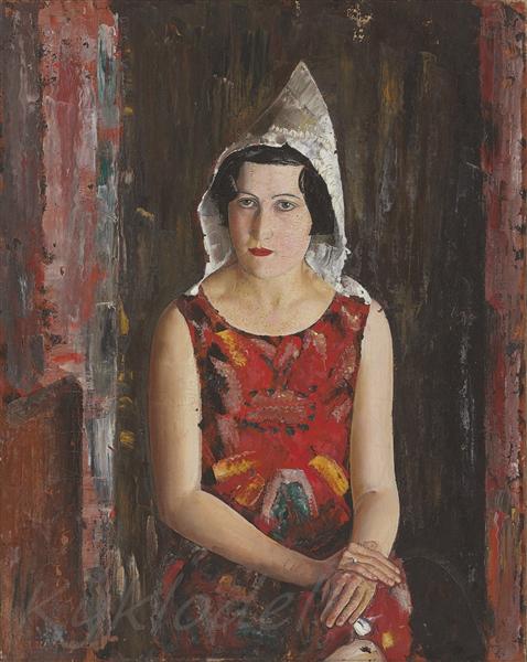 Girl From California, 1938 - Boris Dmitrijewitsch Grigorjew